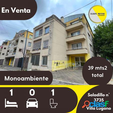 En Venta Departamento MonoAmbiente (Villa Lugano)