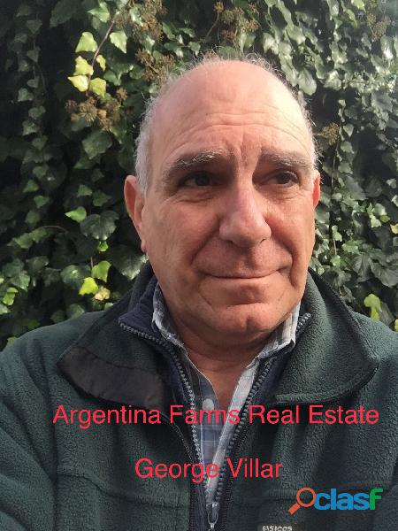 Jorge Villar venta de campos Argentina Coronel Pringles