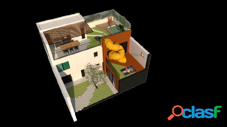 Casa nueva TRES DORMITORIOS, patio, terraza con parrillero y