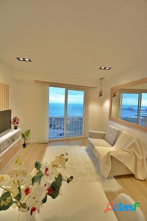 3 ambientes con balcón, vista plena al mar