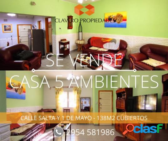 Casa de 5 ambientes en Zona Céntrica Santa Rosa La Pampa