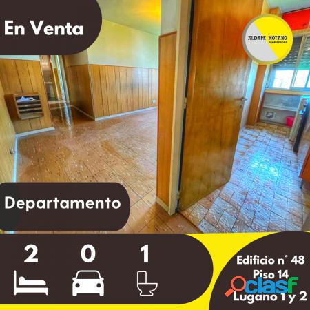 En Venta Departamento tres amb. (Edificio 48, Lugano 1 y 2)