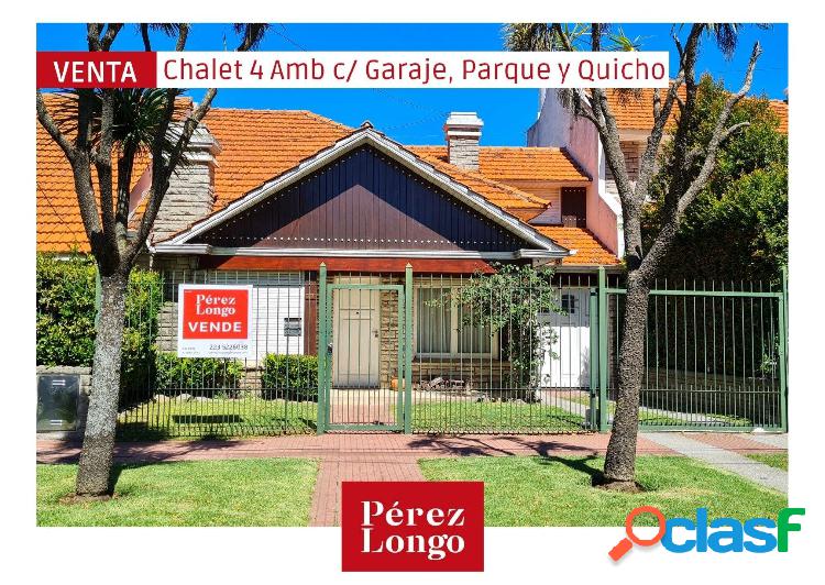 HERMOSO CHALET MARPLATENSE UBICADO SOBRE AV. PASO