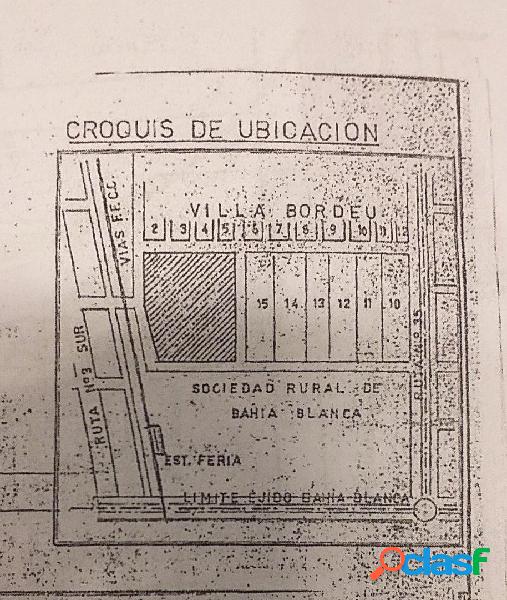 Fracción de tierra ex Bermúdez y Olaciregui