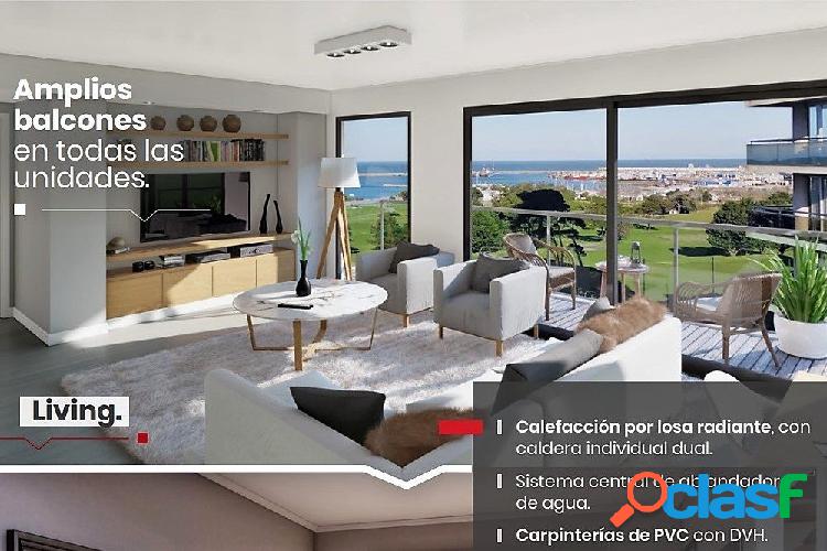 PISO CUATRO AMBIENTES VISTA LATERAL AL GOLF