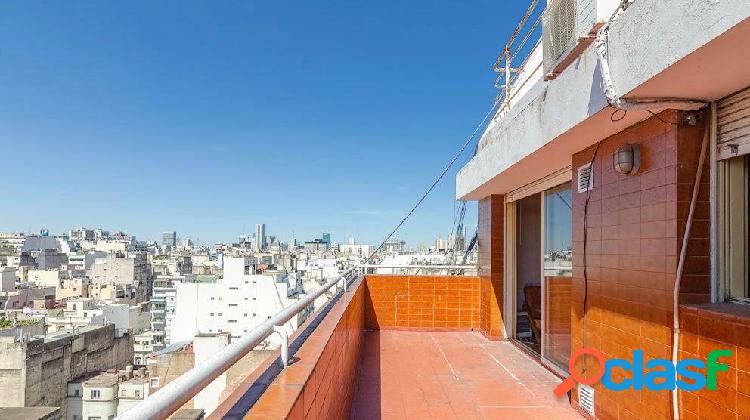 VENTA 2 AMB Piso 13° PANORAMICA Frente Balcón Terraza