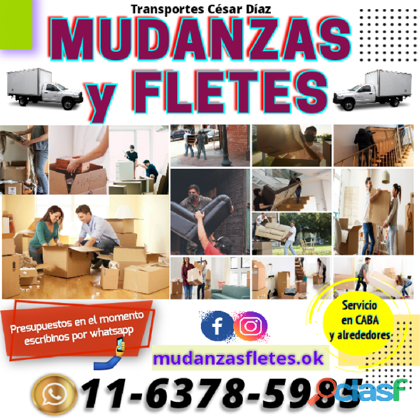 Mudanzas en Floresta 11 6378 5985