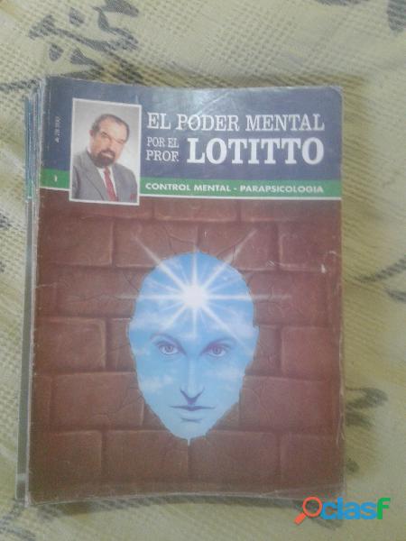Colección libros parapsicología poder mental del profesor