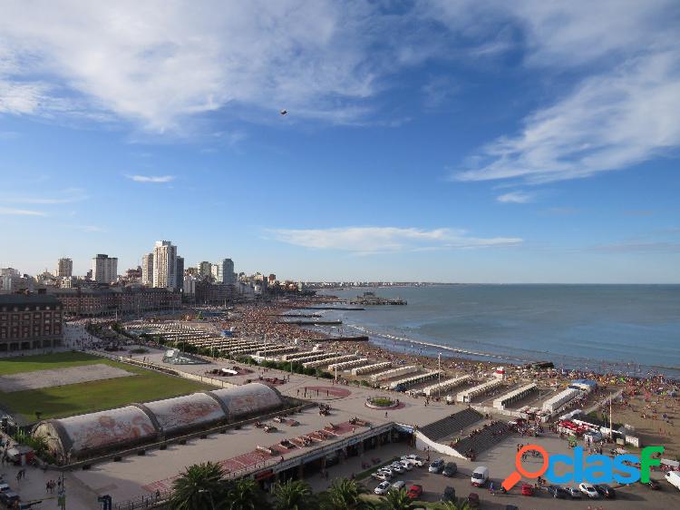 3 amb con terraza y vista plena al mar - Edificio Havanna-