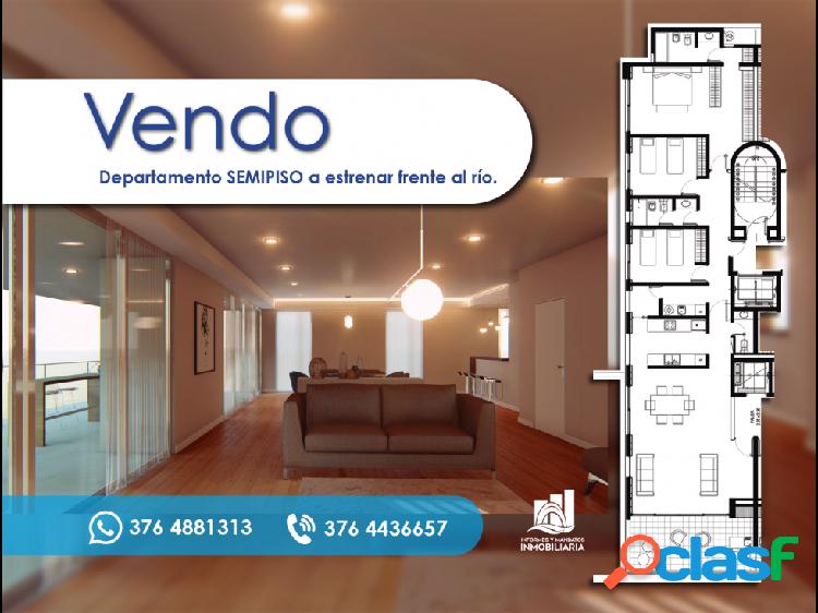 Departamento SEMIPISO en venta a estrenar frente al río