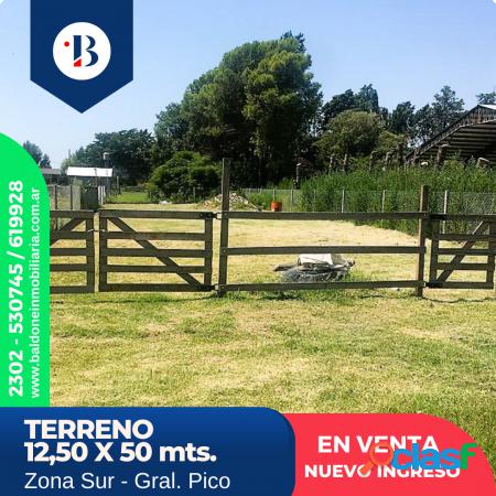 EN VENTA TERRENO ZONA SUR - GRAL. PICO