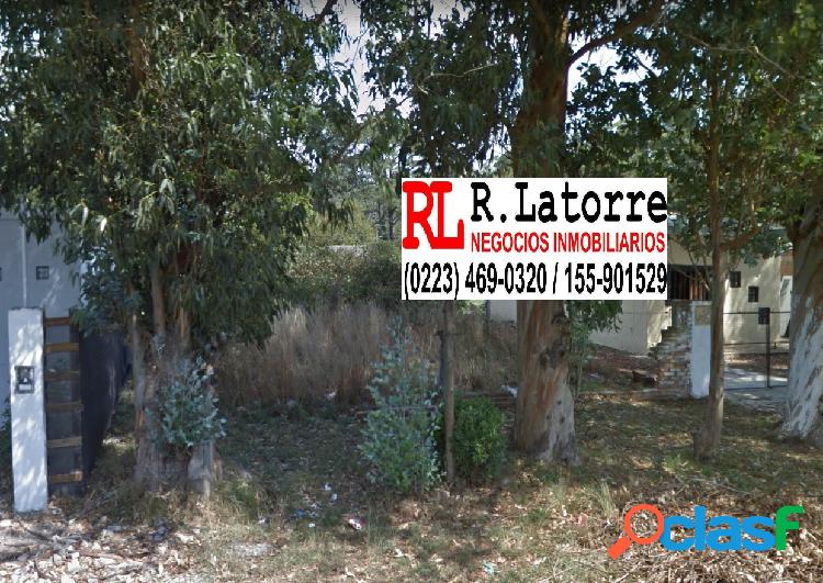 LATORRE PROP. VENDE LOTE DE 364 M2 SOBRE LA AV. SAN