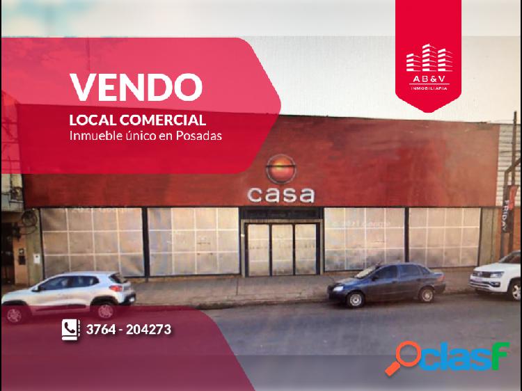 LOCAL COMERCIAL-INMUEBLE ÚNICO EN POSADAS