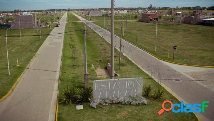 Terreno en Estacion Alvear