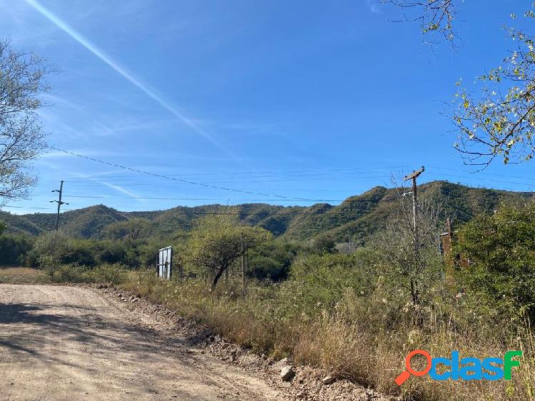 VENTA DE LOTE SOBRE RUTA N5 Y JILGUEROS