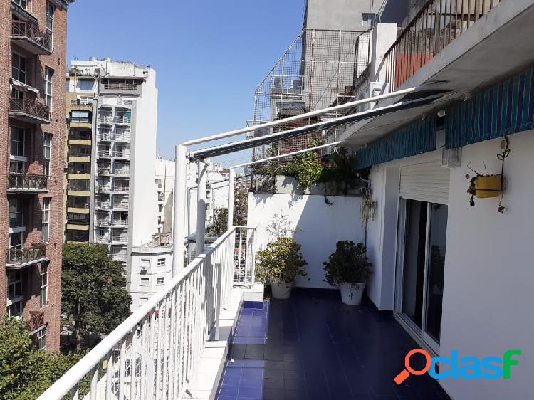 Venta. Departamento. 3 ambientes. Terraza. Bulnes y Charcas.