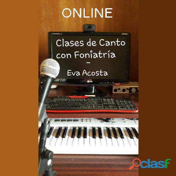 CLASES DE CANTO ONLINE
