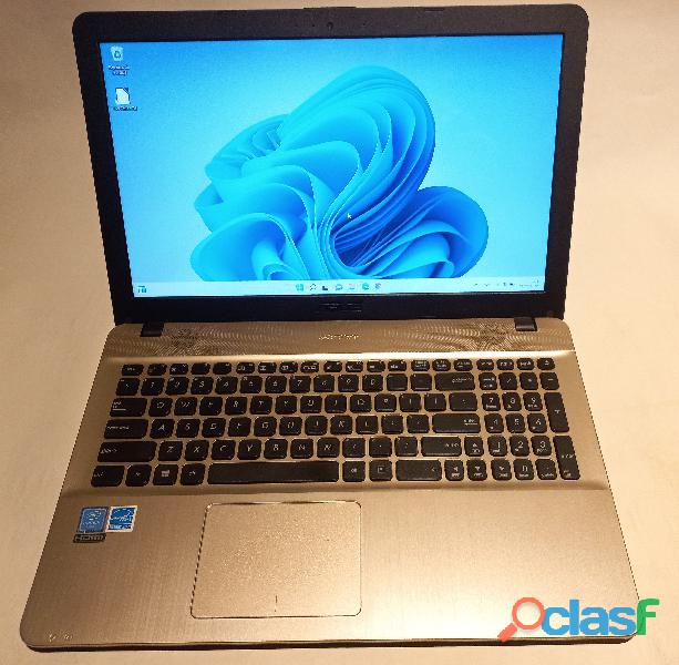 Notebook Asus Unica Con Windows 11 X541n SSD 120 Gb.