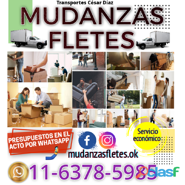 Mudanzas Caba 11 6378 5985