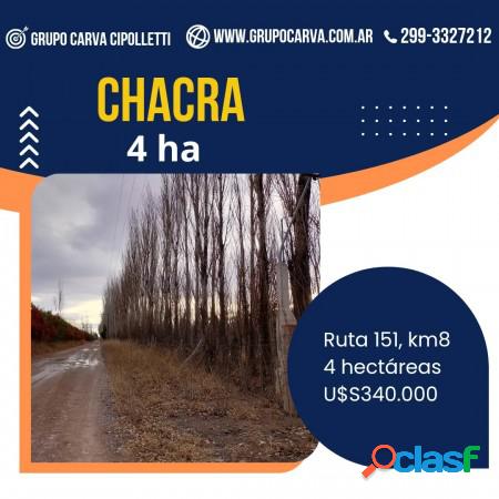 Chacra en venta