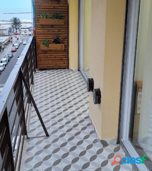 DEPARTAMENTO 2 AMB. FRENTE CON BALCON C/ VISTA LATERAL AL