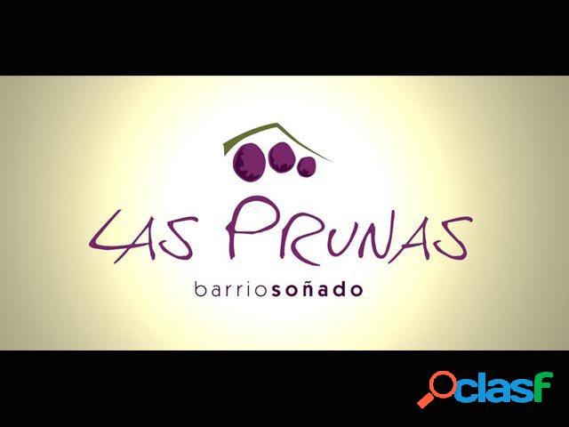 Excelente lote en Barrio Las Prunas