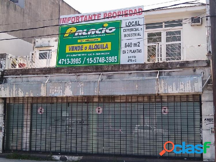 LOCAL CON OFICINAS SOBRE RUTA 8 COMERCIAL SAN MARTIN