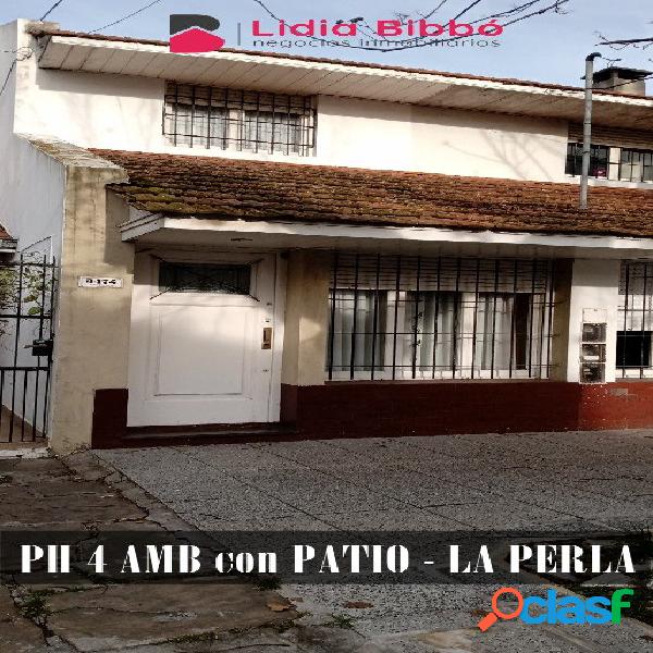 PH 4 AMB en LA PERLA - con PATIO y PARRILLA