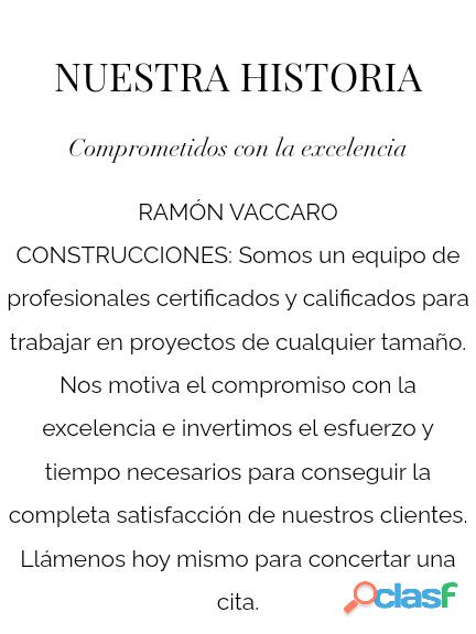 RAMÓN VACCARO CONSTRUCCIONES
