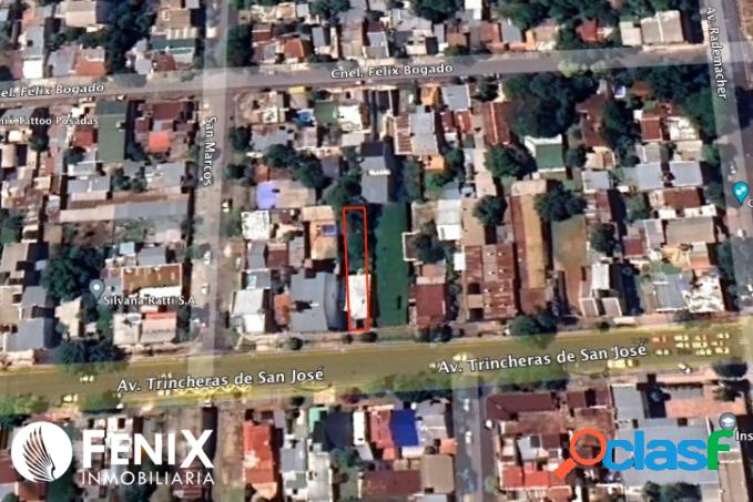 TF537 - TERRENO EN VENTA. Z/ TRINCHERAS DE SAN JOSÉ Y SAN