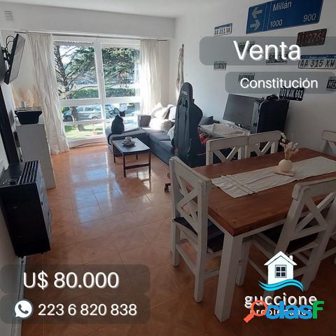 Venta Departamento 3 Ambientes CONSTITUCIóN Y MILLAN Mar