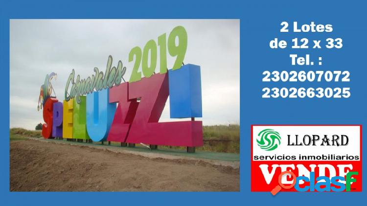 TERRENO 12 X 33