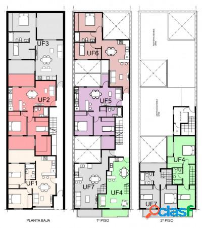 Venta en Pozo, Duplex 3 ambientes (UF 4)