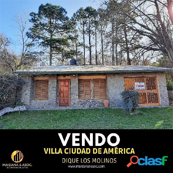 VENDO HERMOSA CASA VILLA CIUDAD AMÉRICA- DIQUE LOS MOLINOS.