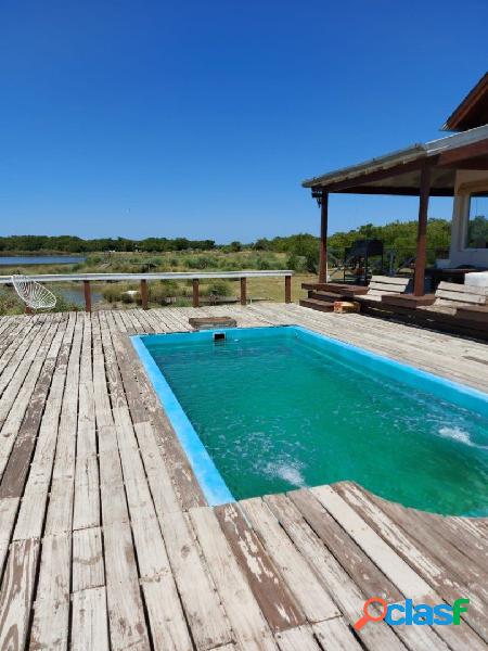 Casa con dos chacras en Laguna de Rosario