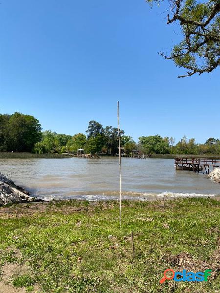 Lote terreno en venta Rio Capitan Delta del Tigre la mejor