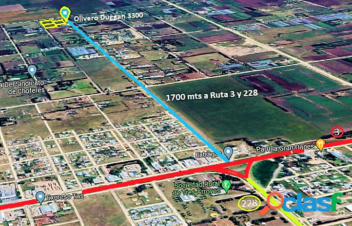 3 TERRENOS DE 8600 M2 CADA UNO - OLIVERO DUGGAN 3300