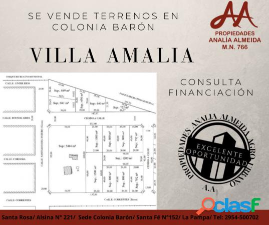 Loteos Villa Amalia