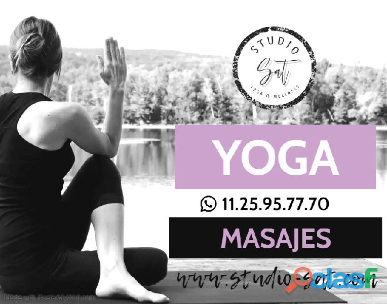 STUDIO SAT (Yoga & Wellness)... Llega a Marcos Paz!!!