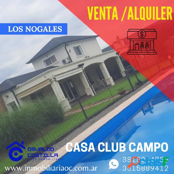 Alquiler casa club en Los Nogales