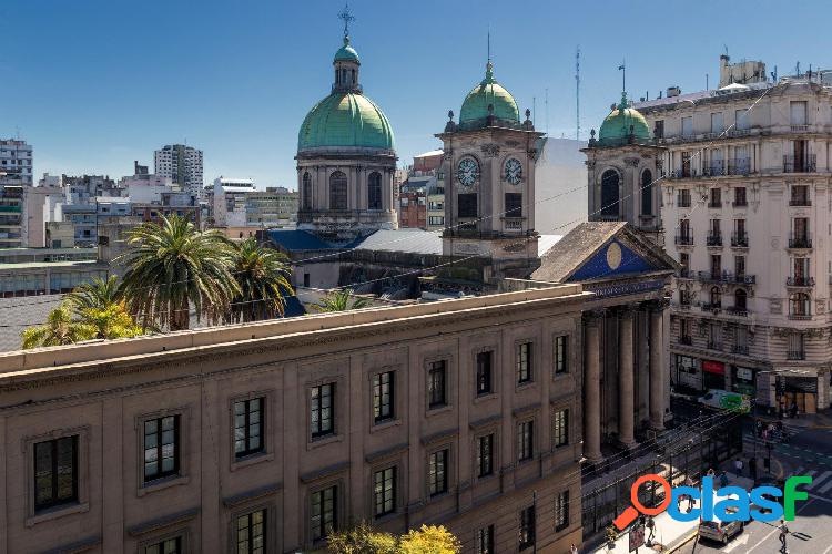 Vista a Cúpulas en el corazón de Buenos Aires.