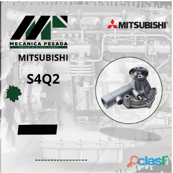 BOMBA DE AGUA MITSUBISHI S4Q2