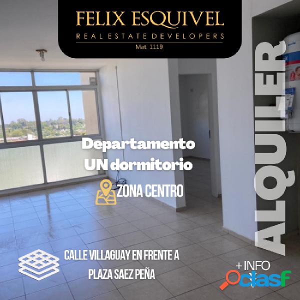 ALQUILO departamento en frente Plaza Saez Peña