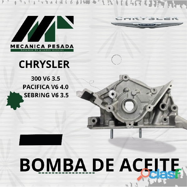BOMBA DE ACEITE CHRYSLER 300 V6 3.5 PACIFICA V6 4.0 SEBRING