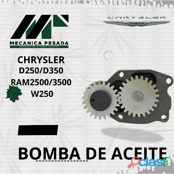 BOMBA DE ACEITE CHRYSLER D250/D350 RAM2500/3500 W250