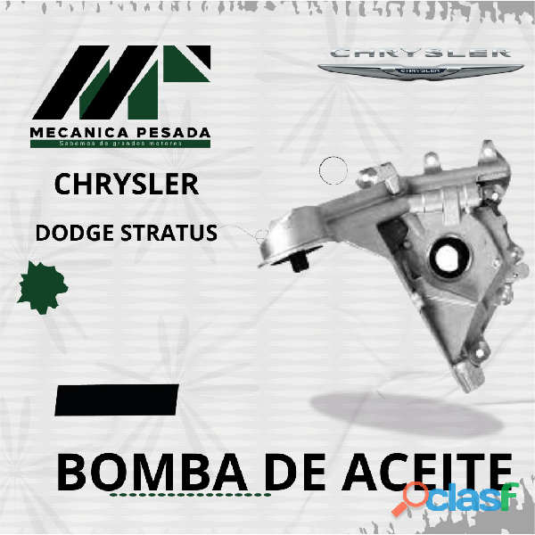 BOMBA DE ACEITE CHRYSLER DODGE STRATUS