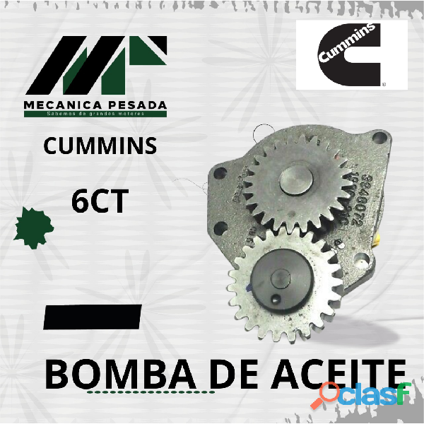 BOMBA DE ACEITE CUMMINS 6CT