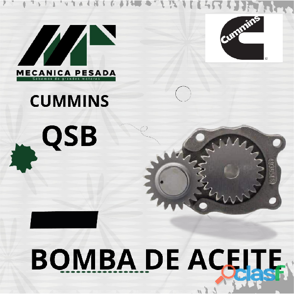 BOMBA DE ACEITE CUMMINS QSB