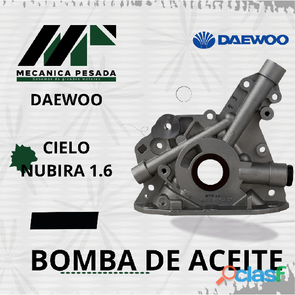 BOMBA DE ACEITE DAEWOO CIELO NUBIRA 1.6