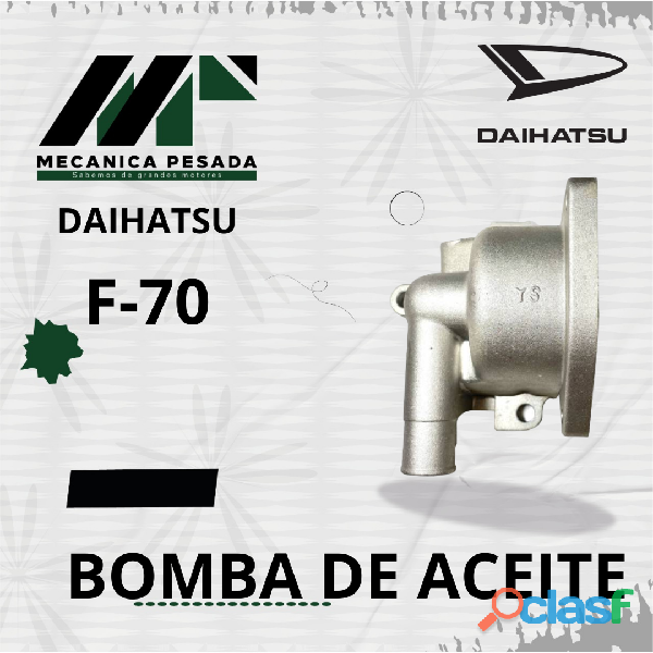 BOMBA DE ACEITE DAIHATSU F 70 WATER HOUSING